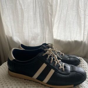 Classic Black and White Sneakers